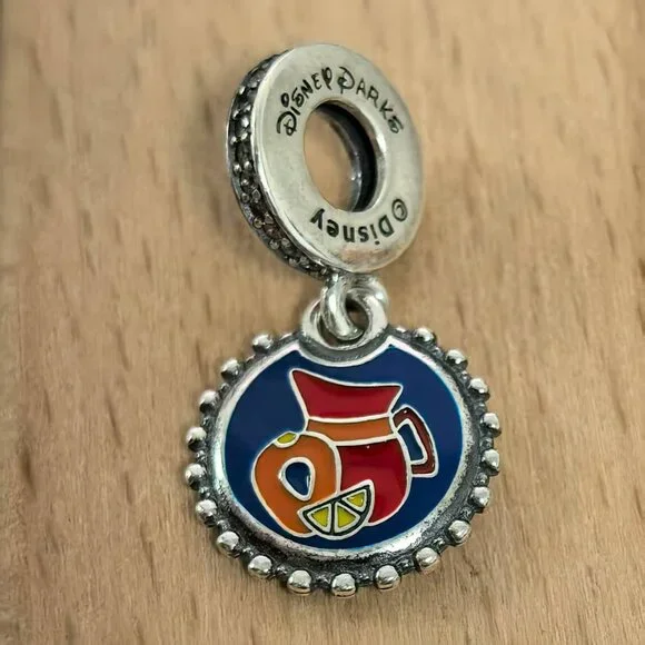 Pandora Jewelry 2023 Disney Food and Wine Festival Charm, S925 Silver Bracelets - Picture 1 of 4